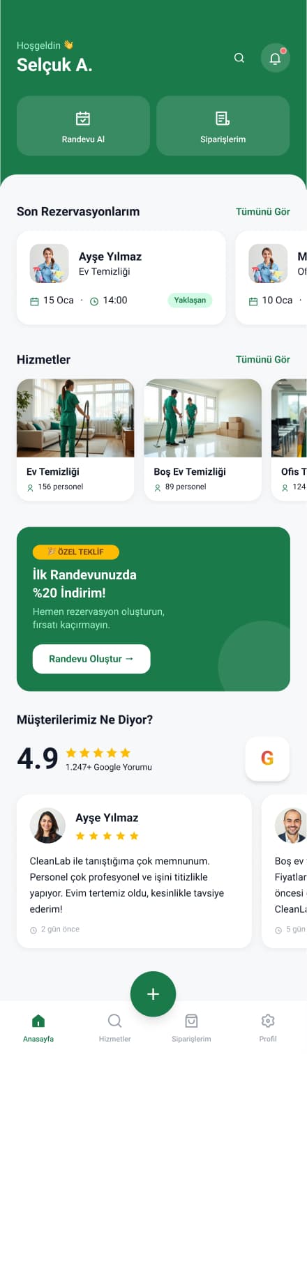 Clean Lab App — 5