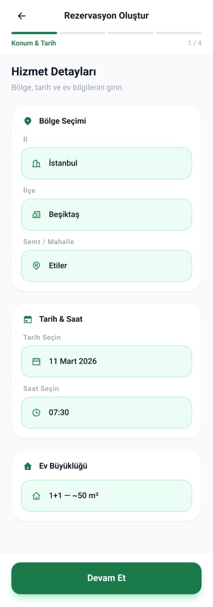 Clean Lab App — 96