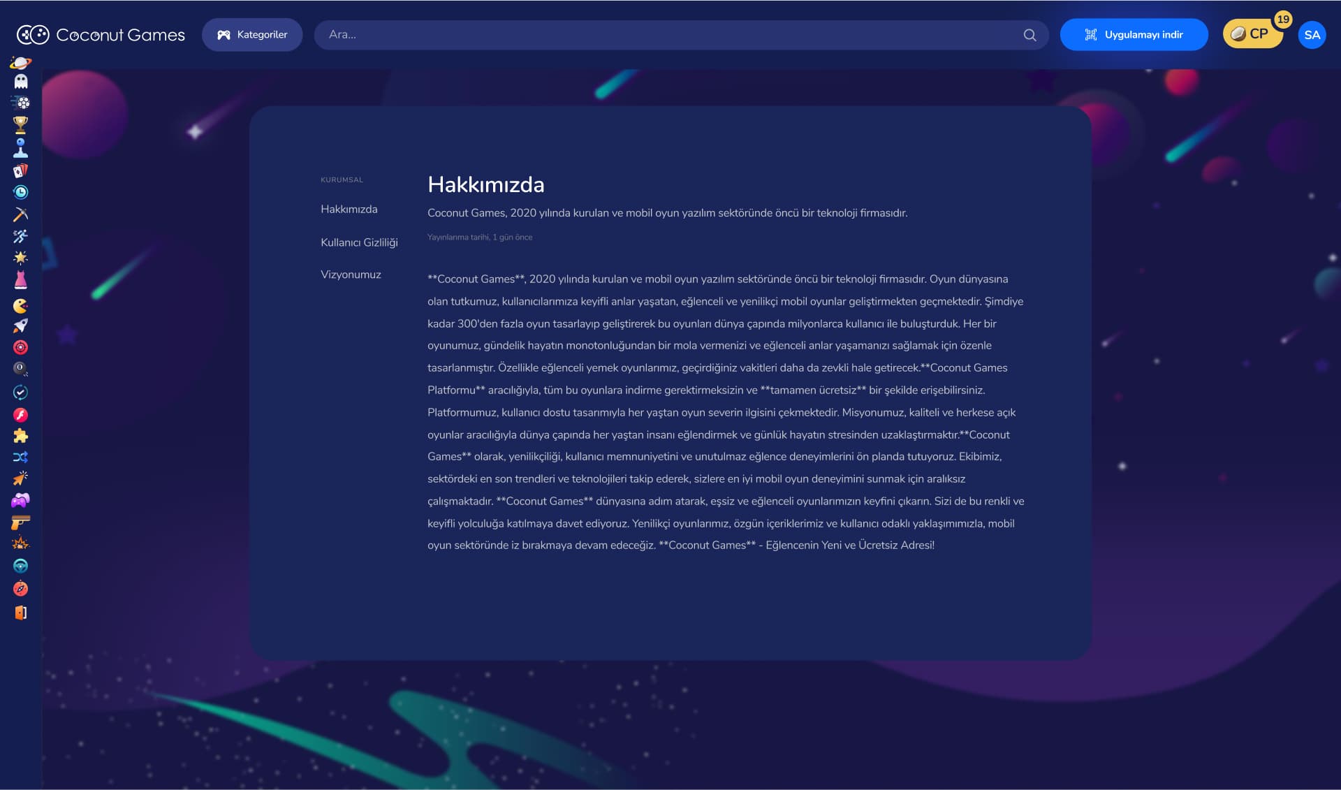 Game Community Website — 4