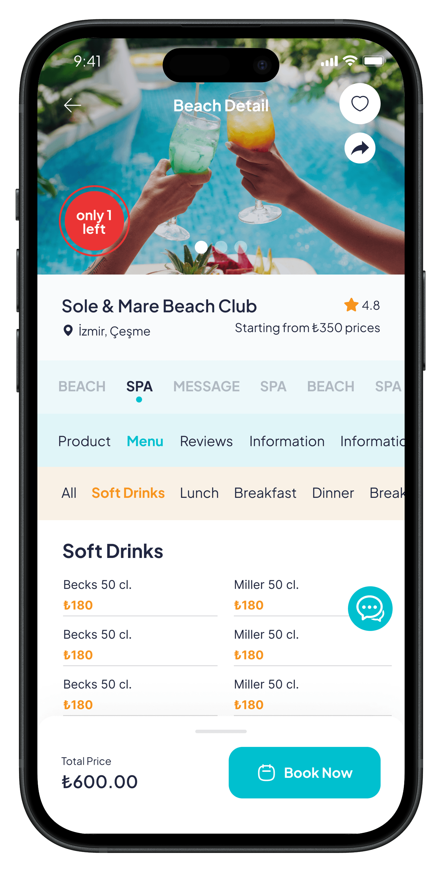 Go Beach Mobile App — 4