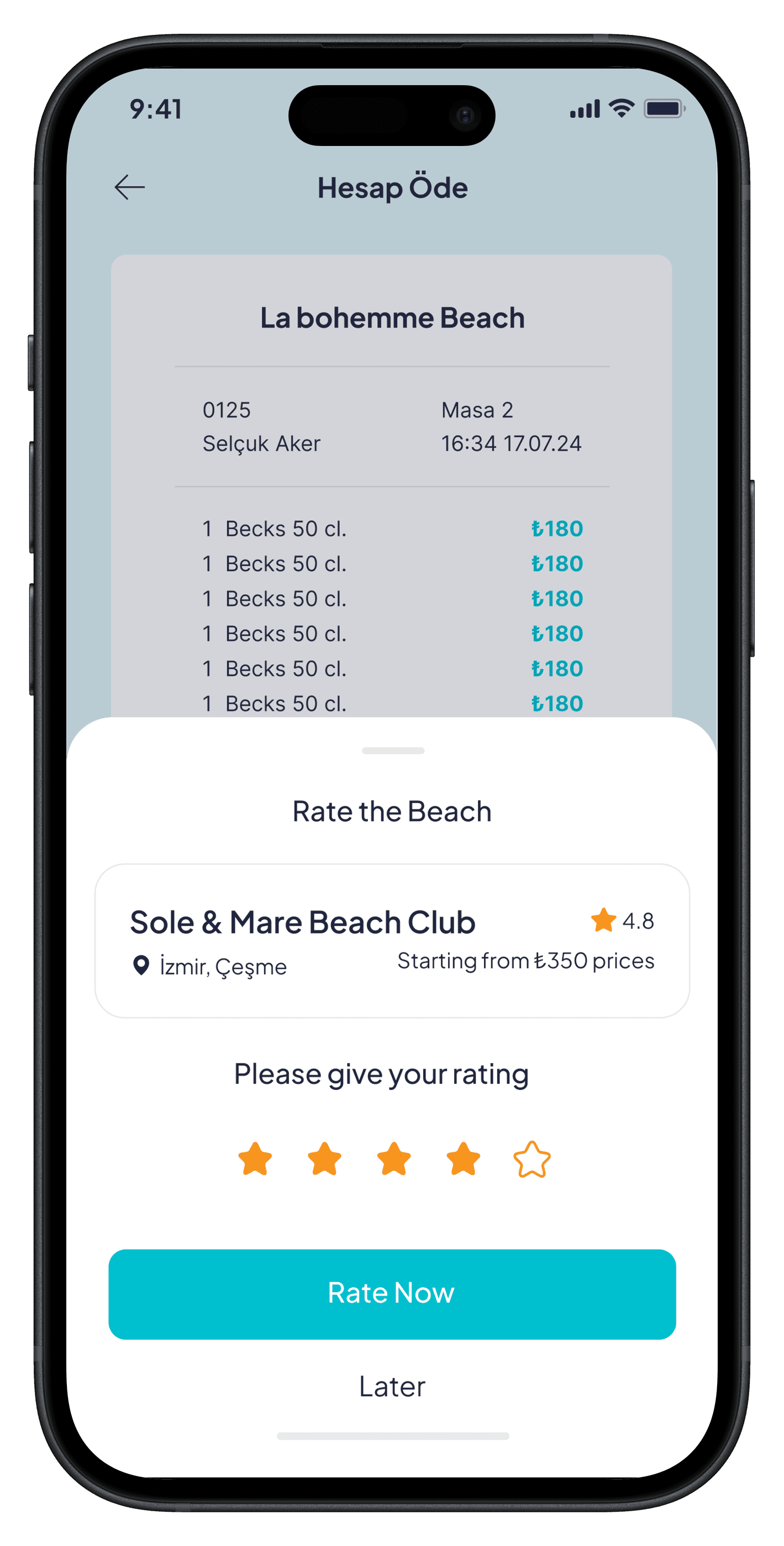 Go Beach Mobile App — 27