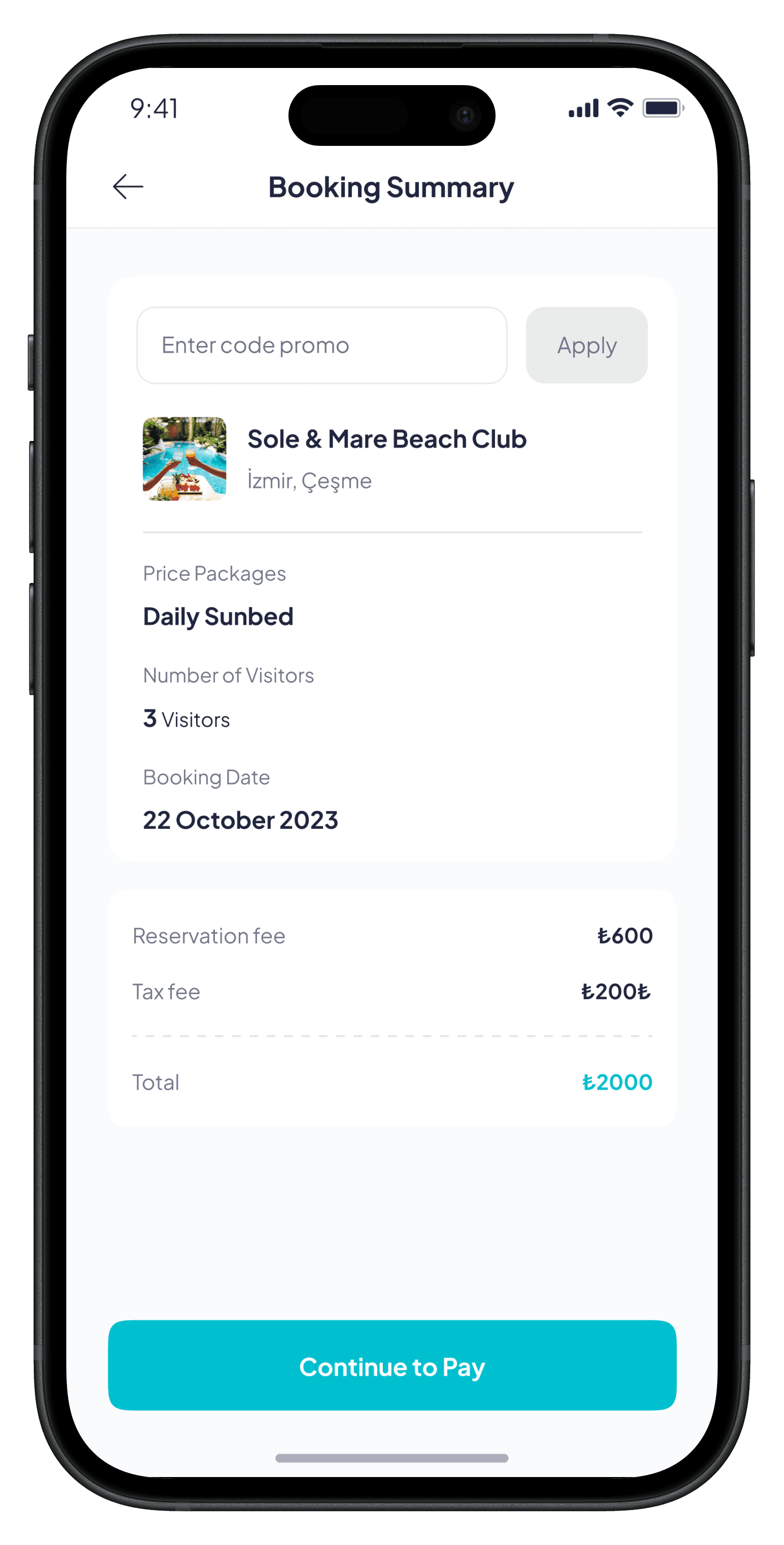 Go Beach Mobile App — 30