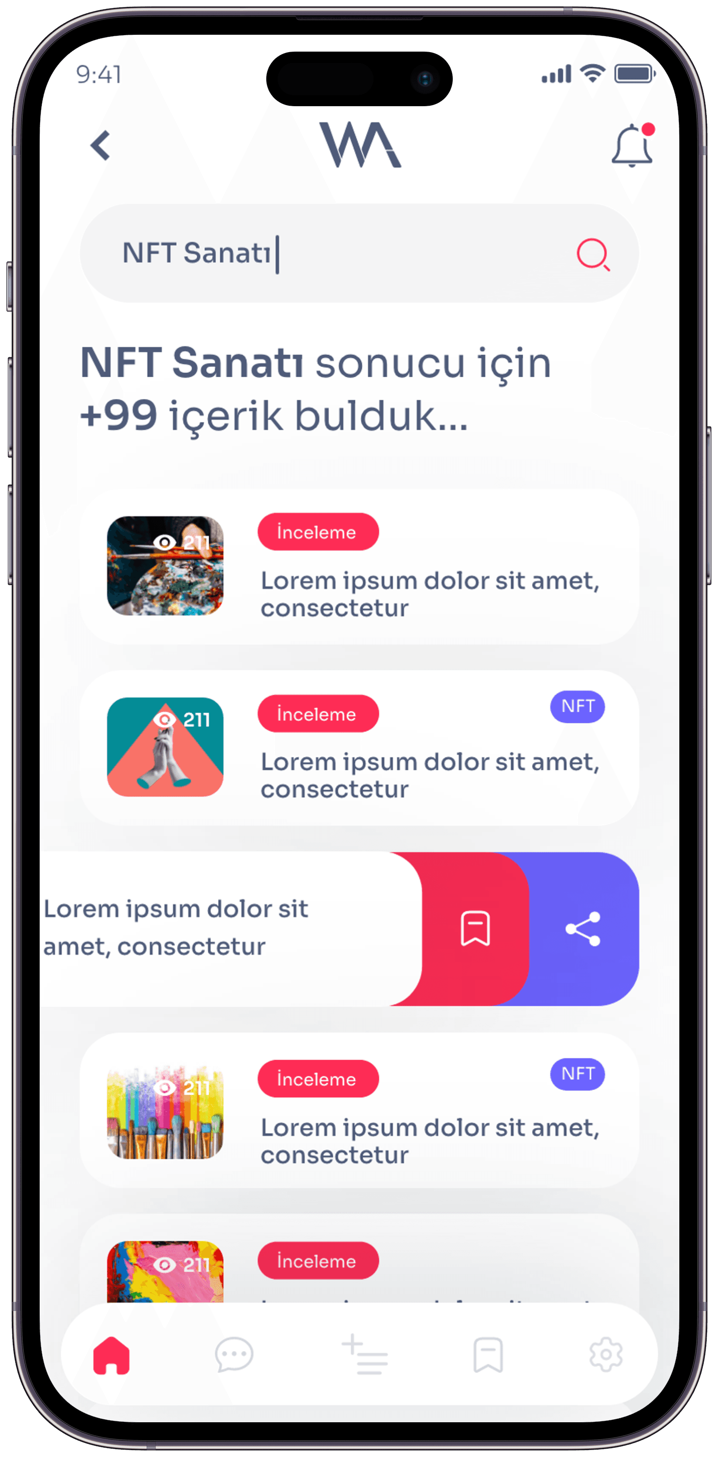 Wannart Social App — 12