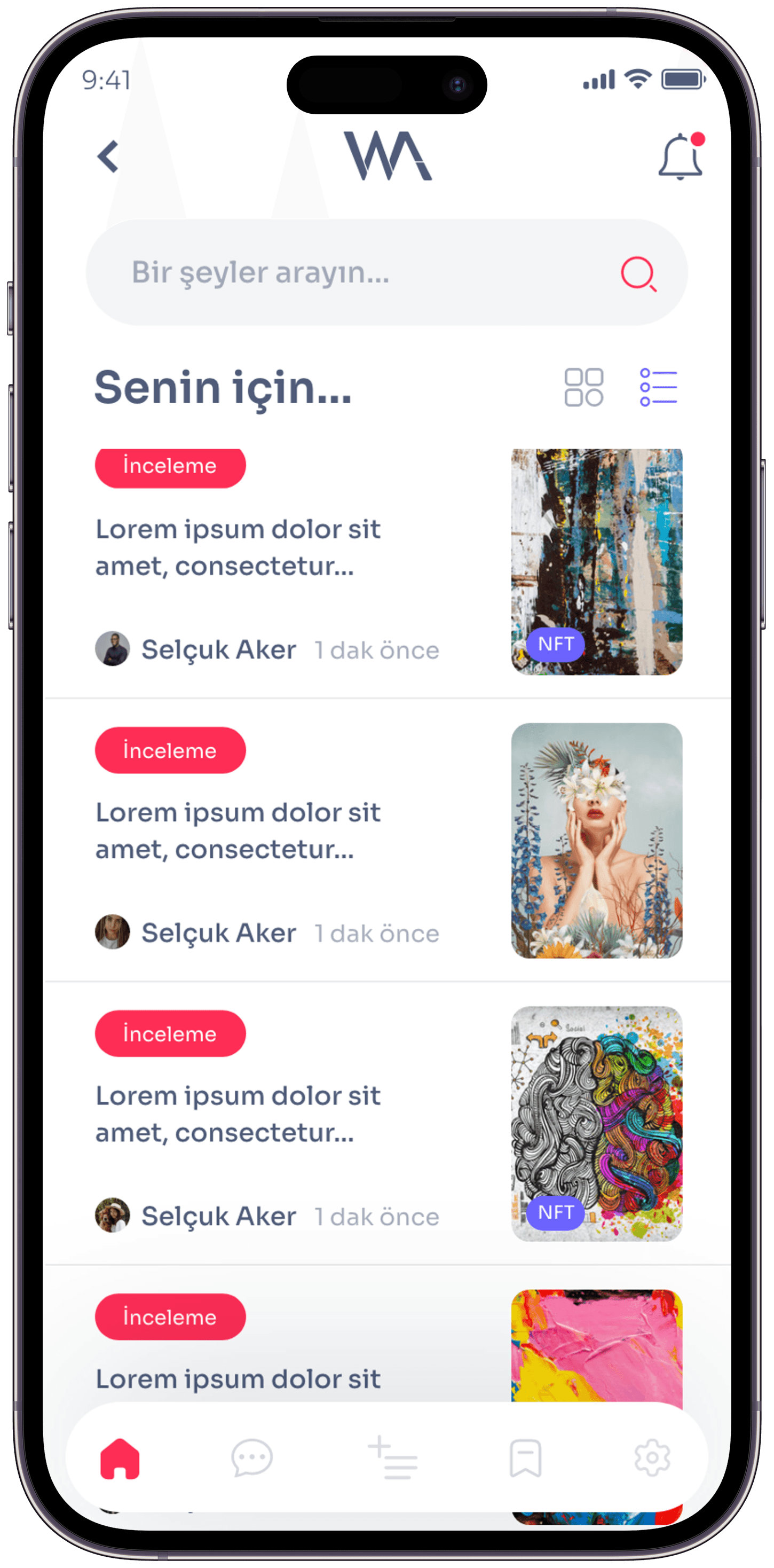 Wannart Social App — 15