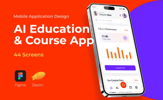 BCN AI Lab — Mobil Uygulama UI/UX tasarımı